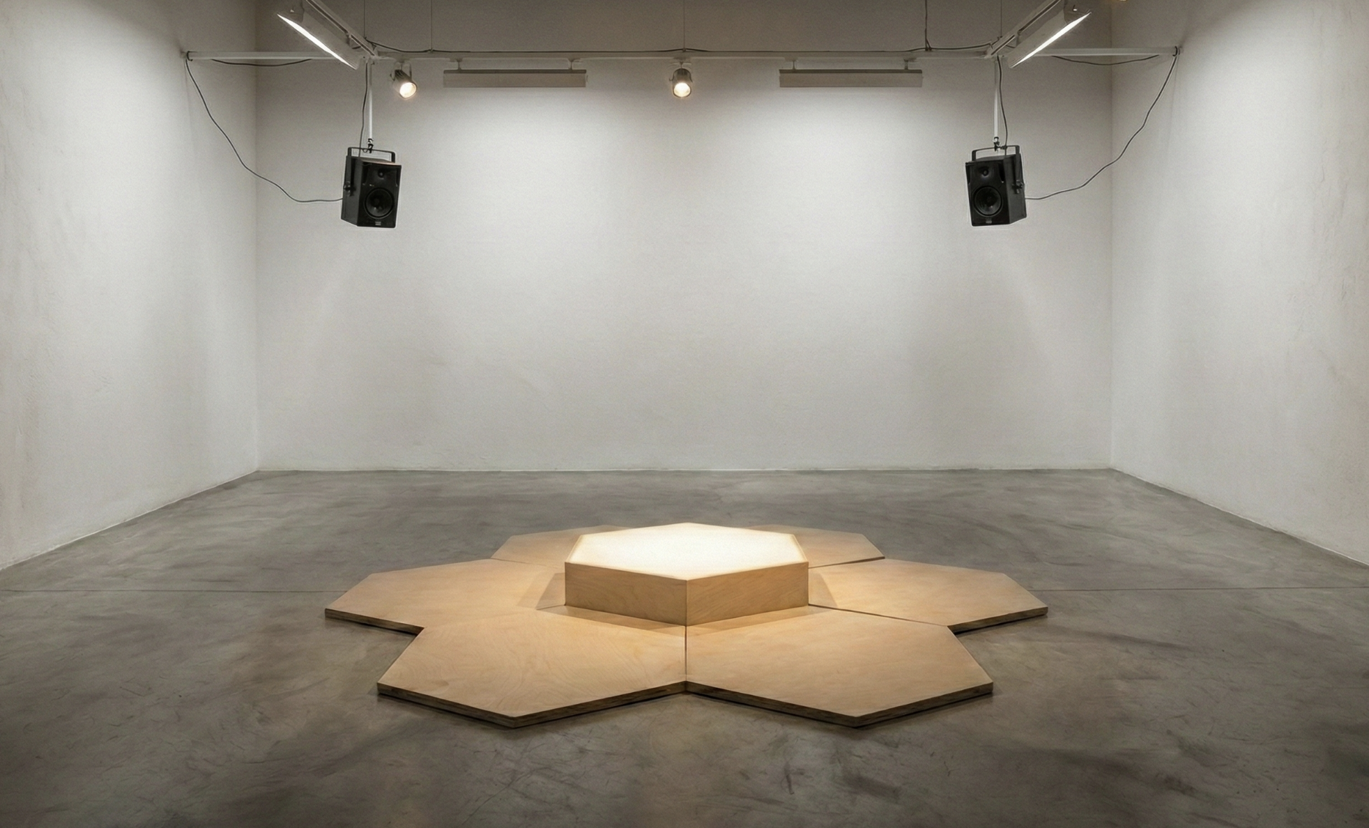 Resident Thrum installation view